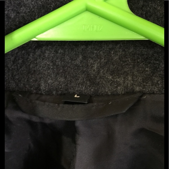 Wool Blend Jacket Sz L - Picture 4 of 8